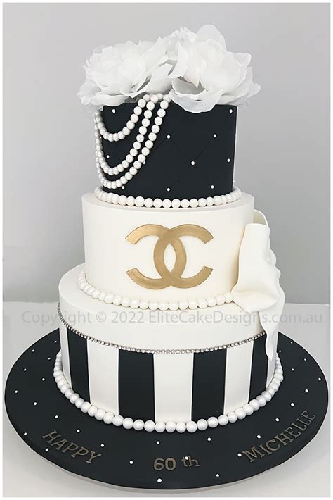 trendy chanel cakes